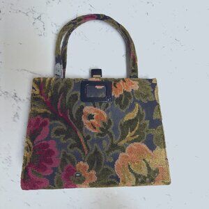 Lewis Vintage Carpet Bag Tapestry Purse